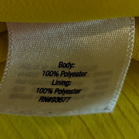 a.n.a. Yellow Size Medium Tunic - Picture 6 of 10